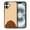 Brown Toy Poodle Puppy Dog, variant on WIRESTER Shockproof Soft Rubber Cover Case for Apple iPhone 16 6.1" 2024, Brindle Brown English Bulldog Funny Playful Postures On Light Blue Background