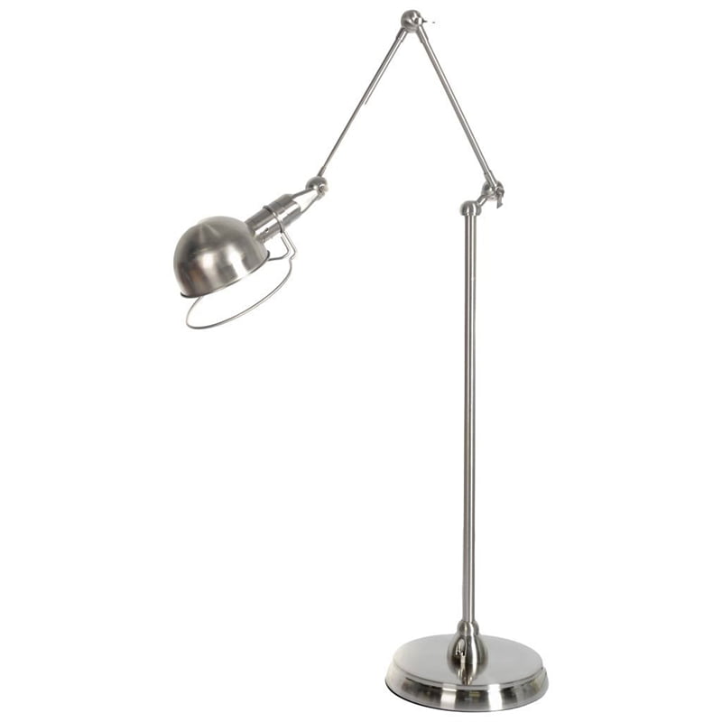 Metal Half Moon Shade Floor Lamp, Apothecary Floor Lamp