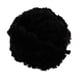 thumbnail image 1 of Hilo para tejer con flecos, hilo con flecos, lana con flecos, hilo con efecto, lana, piel Negro, 1 of 6