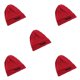 thumbnail image 2 of Gorro de invierno Turbantes Unisex Qarigey vino rojo Forrado, 2 of 6