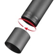 thumbnail image 5 of Yescom Sun Shade Sail Extension Pole 2Ft Powder Coated Steel Replacement Pole 2 3/8'' Diameter Stand Steel Yard Black, 5 of 7