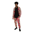 thumbnail image 1 of G-Style USA Men's Jungle Tiger G Stripe Track Suit Set ST808 - Red - 3X-Large, 1 of 5