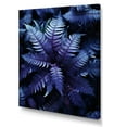thumbnail image 2 of Designart "Blue Ferns Indigo Calm II" Floral & Botanical Wall Decor, 2 of 5