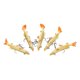 thumbnail image 2 of 5Pcs 9.5cm 14g Soft Bait Fish Lures Bass Fishing Tackle Sharp Hook T Tail, 2 of 5