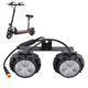 thumbnail image 5 of Luz Delantera De Doble Cabezal Para Patinete Eléctrico, Lámpara LED Impermeable Para Manillar De Patinete Eléctrico, Resistente Al Agua, 5 of 7
