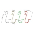 thumbnail image 4 of Ornament Hooks for Christmas Tree, 100 Pack Metal Wire S-Shaped Hangers, Sturdy Hooks for Hanging Decorations, Ornaments, Lights, Small to Medium Ornaments, Decorative S-Hooks *100, 4 of 5