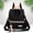 Black, variant on New Women's Travel Waterproof Cloth Lightweight Fashion Backpack