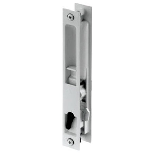 Prime Line 143619 Sliding Patio Door Flush Latch- White