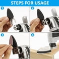 thumbnail image 3 of 118Pcs Oscillating Saw Blades Set High-Carbon Steel Oscillating Multitool Blade  Semi-Circle and Straight Saw Blades Multifunctional Titanium Plated Saw Blades for Wood, 3 of 8