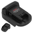 thumbnail image 4 of Battery Converter, Black Durable Lithium Battery Converter Light Power Tool Battery Converter Sturdy With ABS+PC Material For BL1840, 4 of 8