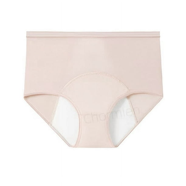Ropa interior fisiológica fina a prueba de fugas, ropa interior sanitaria transpirable para mujer para la menstruación