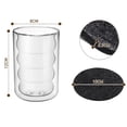 thumbnail image 2 of Latte Macchiato-glas, dubbelväggiga 350 ml, kaffeglas, termoglas, 2 of 5