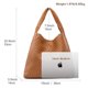 thumbnail image 5 of Bolso de mano MELOLILA grande de piel tejida para mujer con bolso de mano, 5 of 6