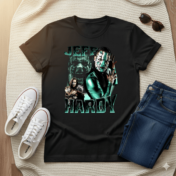 90s Vintage Jeff Hardy The Ultimate Enigma Wrestling Fan Unisex T-Shirt, up to Size 5XL