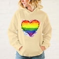 thumbnail image 4 of Nueva sudadera deportiva de manga larga con estampado de amor LGBT para mujer, sudadera de algodón, 4 of 5