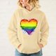 thumbnail image 3 of Nueva sudadera deportiva de manga larga con estampado de amor LGBT para mujer, sudadera de algodón, 3 of 4