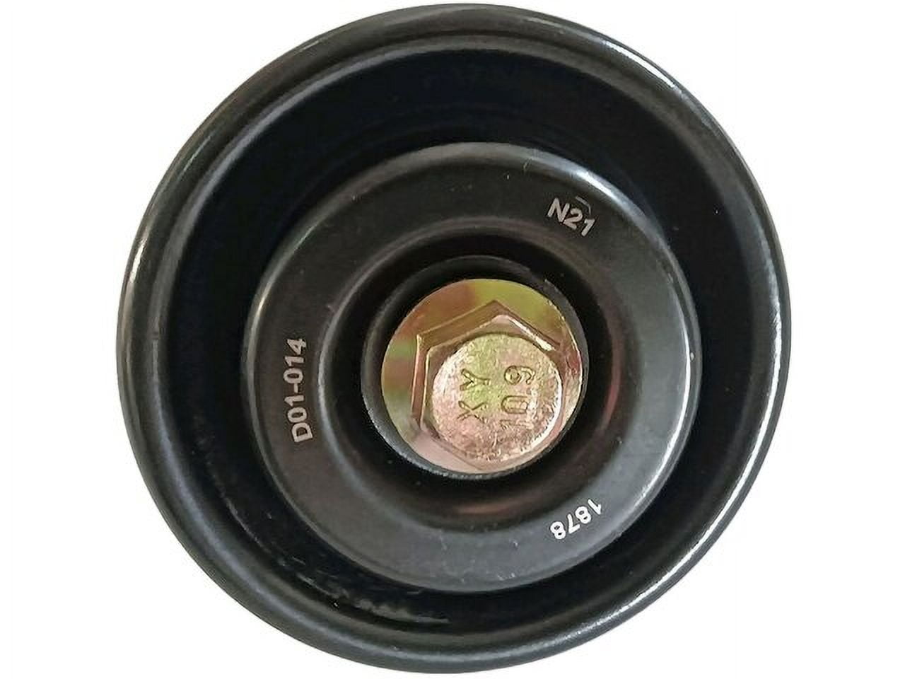Accessory Belt Idler Pulley - Compatible with 2000 - 2006 Jeep Wrangler 4.0L 6-Cylinder VIN S - Replacement