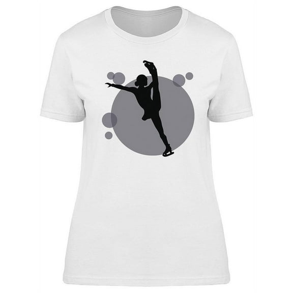 Skater Girl Athlete T-Shirt Women -Image by Shutterstock, Female Large