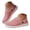 Red, variant on Women's Knit Orthopedic Mule Clogs Breathable Backless Sneakers Casual Walking Casual Flats Shoes with Adjustable Back Strap (Red,7)