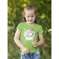 thumbnail image 2 of Baby Rabbit Taking A Bath T-Shirt Juniors -Image by Shutterstock,  x-Small, 2 of 4