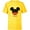 Yellow, variant on Disney Mickey Mouse Red Shorts Icon Hijo Familia Spanish- Short Sleeve T-Shirt for Kids - Customized-White