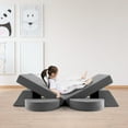 thumbnail image 5 of Costway Kids Modular Play Sofa 8 PCS with Detachable Cover for Playroom & Bedroom Indoor Gray, 5 of 10