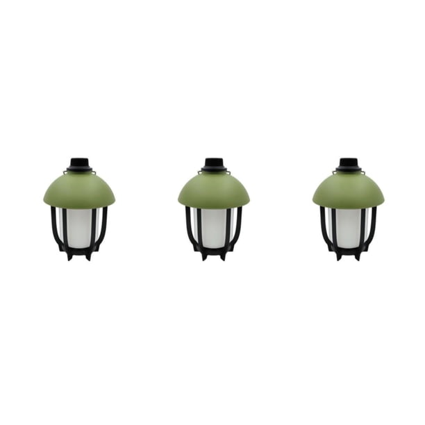 Advancent Camping LED USB 1200mAh Carpa Luz Linterna Impermeable para Calle Camino Patio Jardín Césped Decoraciones Iluminación Verde Type1 NO1