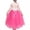 Pink, variant on Girls Dress Purple Lace Tulle Sleeveless Hollow Back Party Pageant 5 Years