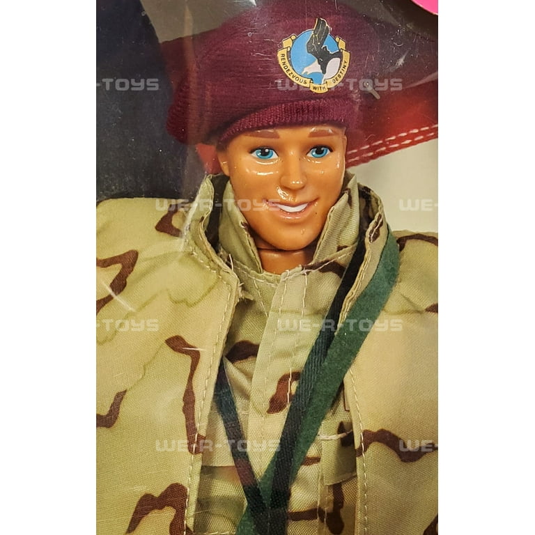 ファッション姫 通販 Star 'N Walmart.com - Set Deluxe Ken & Barbie ARMY Stripes ミリタリー