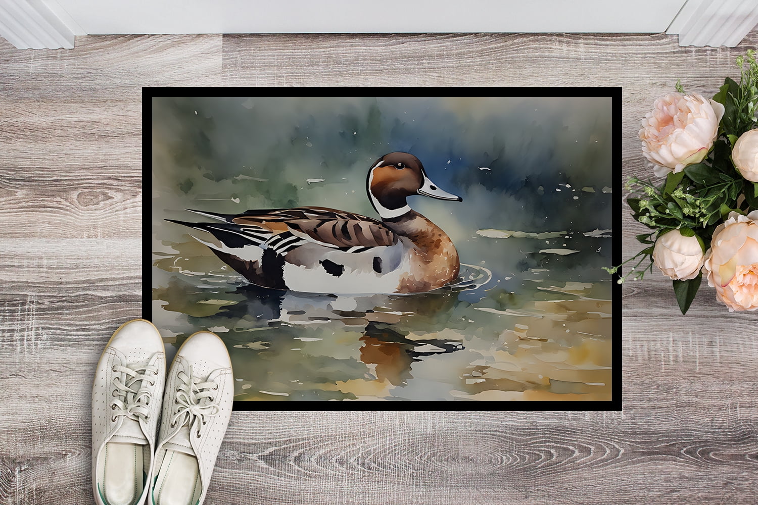 Carolines Treasures DAC3245MAT 18 x 27 in. Unisex Northern Pintail Doormat