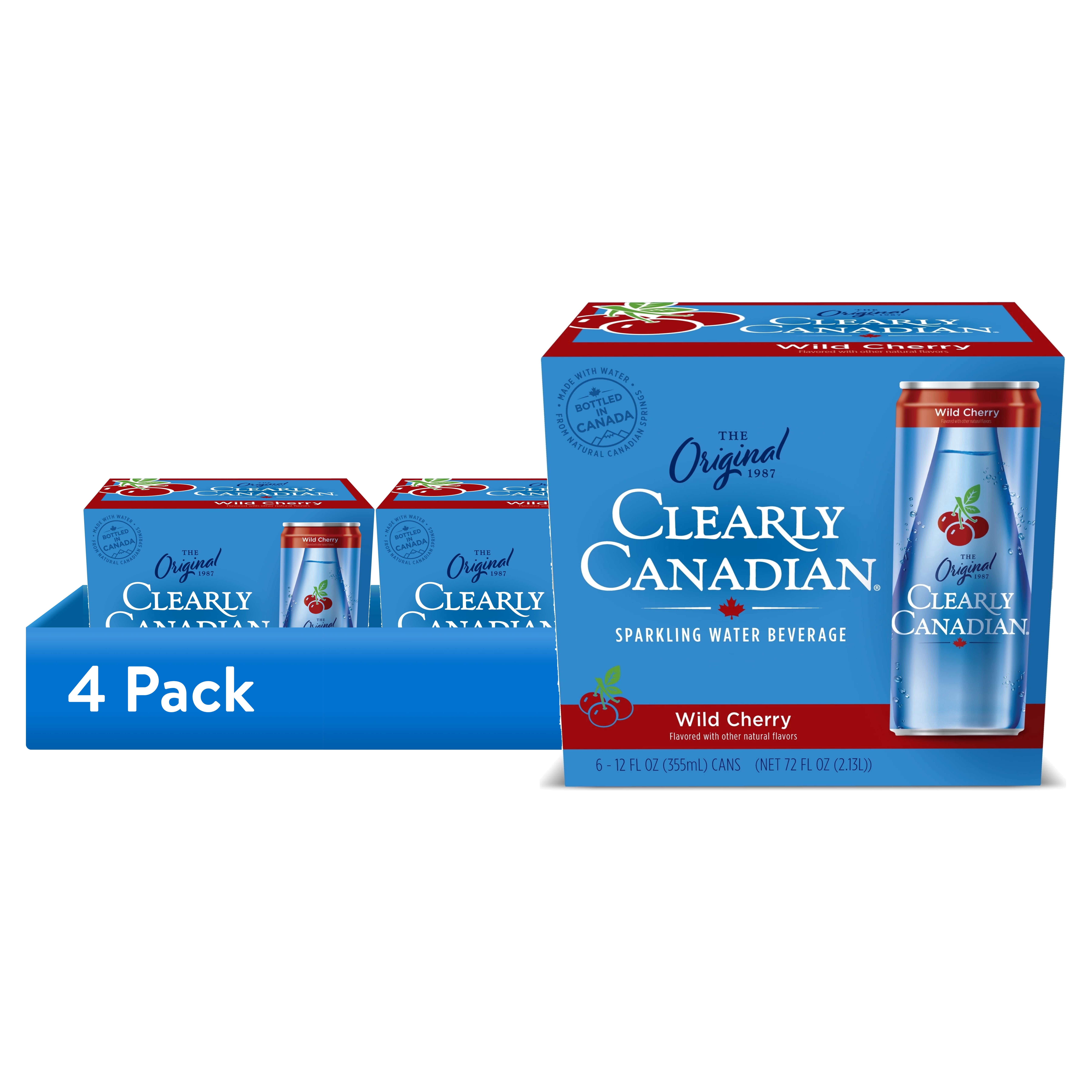 Clearly Canadian, Sparkling Water, Zero Sugar, 12 fl oz - Walmart.com