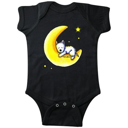 

Inktastic Lunar Love Westie Gift Baby Boy or Baby Girl Bodysuit