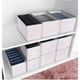 thumbnail image 5 of Guardarropa ropa divisora ​​canasta plegable armario cajón insertar caja sujetador ropa interior jeans organizador dormitorio interior artículos de casa pequeño Inevent HA028155-02, 5 of 7