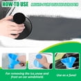 thumbnail image 4 of Magic Car Ice Scraper, 4 Pack Car Windshield Ice Scraper, Car Snow Plow, 2 in 1 Frost Wipe Scraper, Car Window Scraper,Ice and Snow Windshield Scraper, 4 of 5