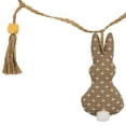 thumbnail image 6 of Northlight Carrots and Bunnies Plush Easter Garland - 4', 6 of 7