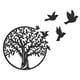 thumbnail image 2 of Decoración de pared Injueey árbol de la Vida negro 30 centimetros, 2 of 6
