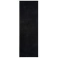 thumbnail image 3 of GlowSol 2'x6' Kitchen Runner Rug Modern Solid Washable Rug Soft Fluffy Non-Slip Runners Rug for Laundry Room, Black, 3 of 8