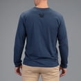 thumbnail image 3 of Camiseta de manga larga Vortex Core Logo azul marino talla XL, 3 of 3
