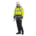 thumbnail image 5 of Portwest US466 Men's Waterproof Hi Vis Traffic Jacket - Reflective Safety Coat Yellow/Navy, Small, 5 of 7