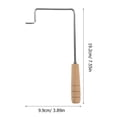 thumbnail image 3 of Miangastore 4mm Truss Rod Adjustment Hex Wrench Tool for Folk Classical Guitar R03, 3 of 8