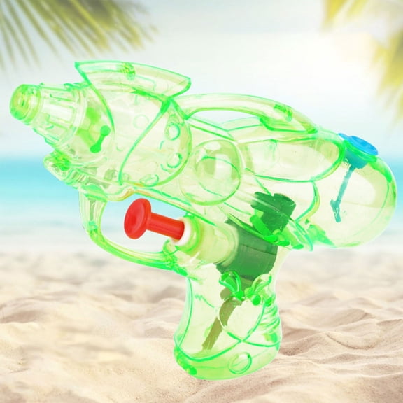 Ohmyroo Compact Water Blaster Toy 5 Inch Transparent Reservoir Soaker For Summer Pool Beach and Outdoor Travel Games