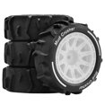 thumbnail image 1 of Bunblic 4 Pcs Roues de Buggy RC Tout-Terrain 2.8x1 Pouces Remplacement Pneus de Sable RC pour Accessoires de Pièces de Rechange 1/14 Professionnel Robuste Blanc, 1 of 8