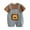 Brown 01, variant on ZACPNCV Kids Little Boys and Girls Denim Strappy Romper Cotton Overalls Casual Button Bib Suspender Jumpsuit One Piece Outfit Summer Clothes Khaki 4-5 Years