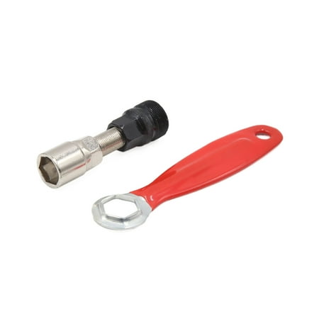 Crank Wrench - Bicycle Bike Crankset Crank Wrench Handle Puller Remover Repair Tool Red