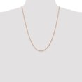 thumbnail image 6 of Auriga Fine Jewelry 14K Rose Gold 10.8mm Rope Chain Necklace 24inch for Women, 6 of 6