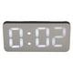 thumbnail image 2 of Reloj despertador digital LED multifunción con 2 puertos USB y atenuación automática para dormitorio y oficina TS‑8201‑HW, 2 of 14