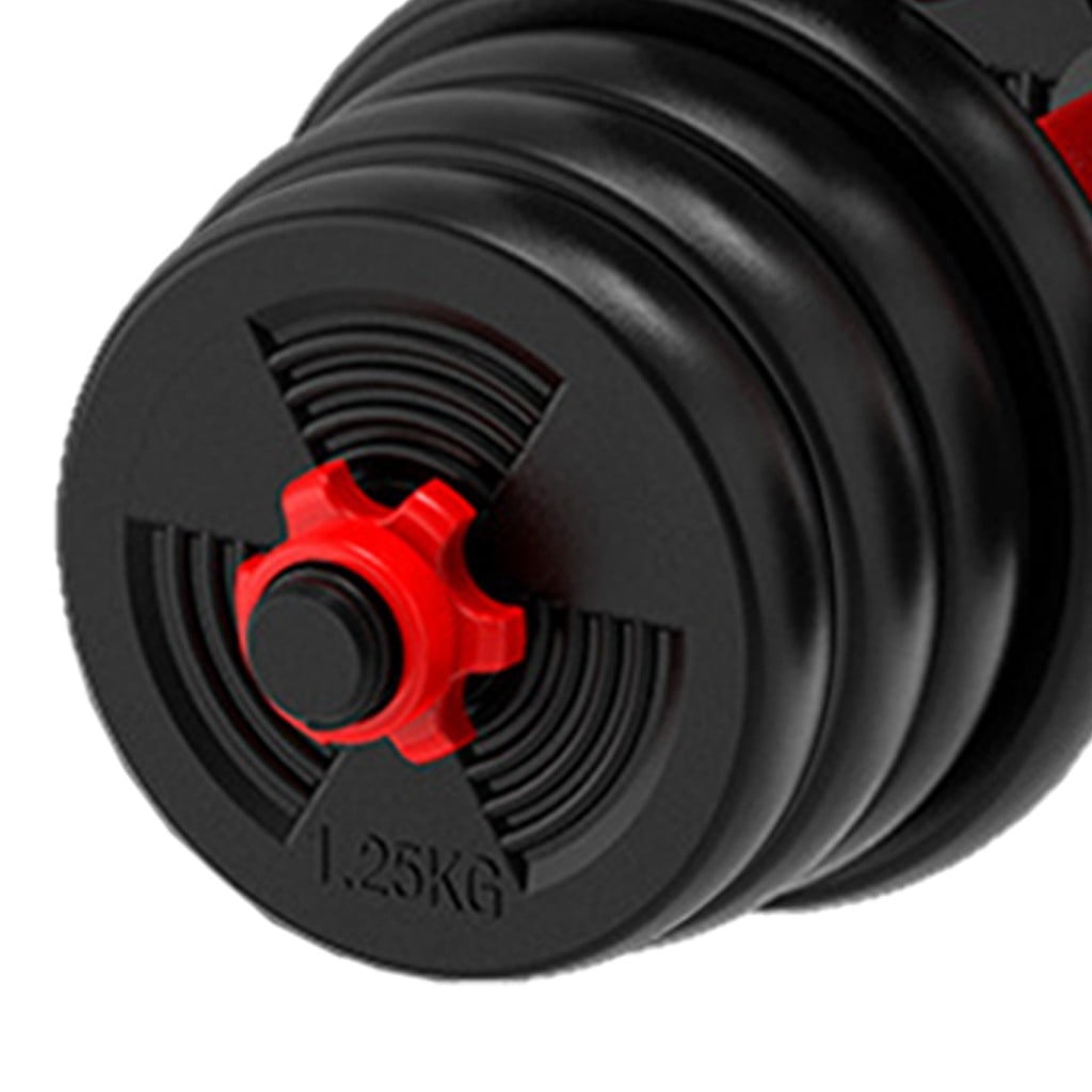 Guzom Exercise & Fitness- Adjustable Weights Dumbbells Set, Free Weights Set with Connecting Rod 30KG