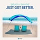 thumbnail image 2 of Shibumi Shade Mini®, la mejor sombra de playa del mundo, el dosel de playa original impulsado por viento®, proporciona 75 pies cuadrados. Pie. de sombra, compacto y fácil de transportar, se instala en, 2 of 5