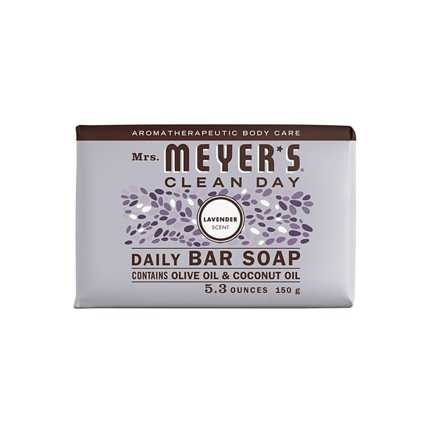 Mrs. Meyer's Clean Day Daily Bar Soap, Lavender, 5.3 oz