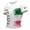 Green, variant on Xdzjlr Men T Shirts Italian Round Neck Short Sleeved Fashion Men Shirts Summer,L